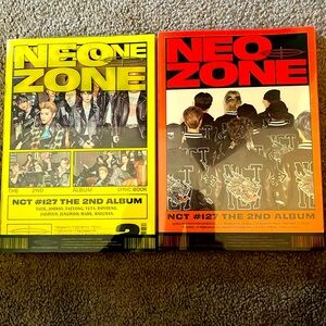 NEO ZONE NCT#127 The Second Album & as a pair you get The Second Random Albun